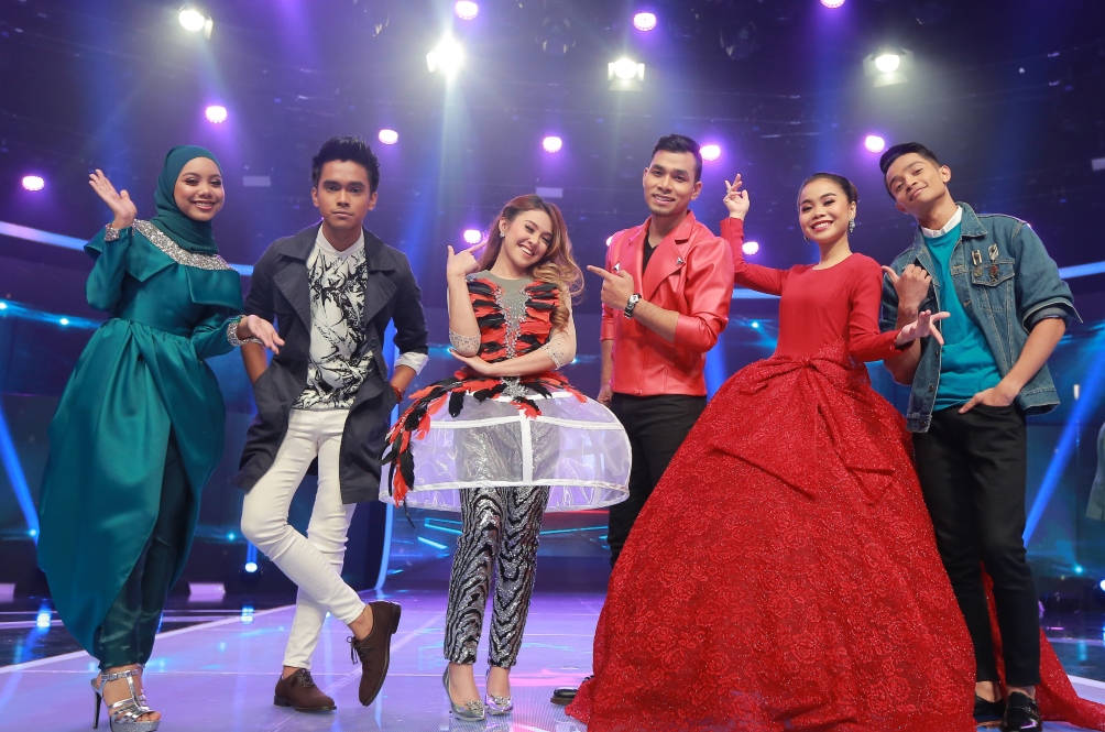 Bintang yang berjaya mara ke minggu keenam.